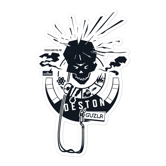Deston Skull Station Sticker-0