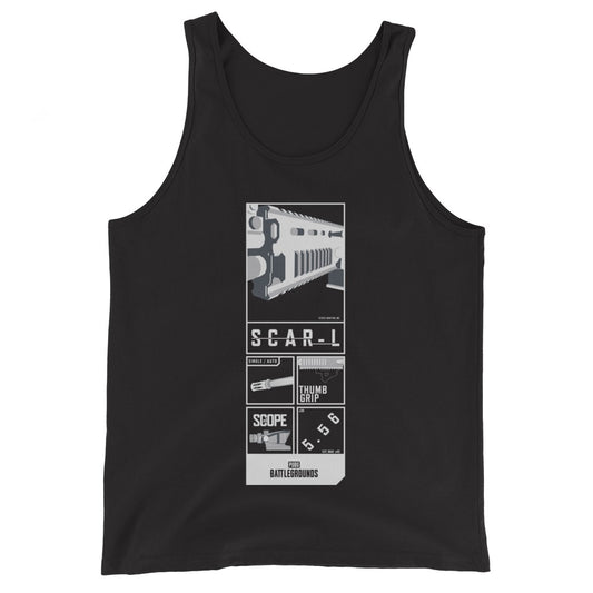 Wave 3-SCAR L Sequence Unisex Tank Top-0