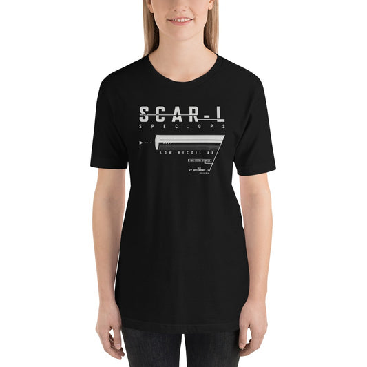 PUBG Wave 3-SCAR L Spec Ops Adult Short Sleeve T-Shirt-2