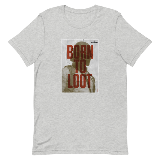 PUBG Born To Loot Unisex Premium T-Shirt-2