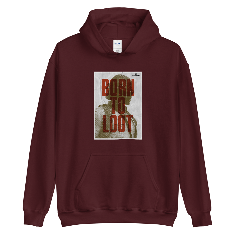 PUBG Born To Loot Hooded Sweatshirt