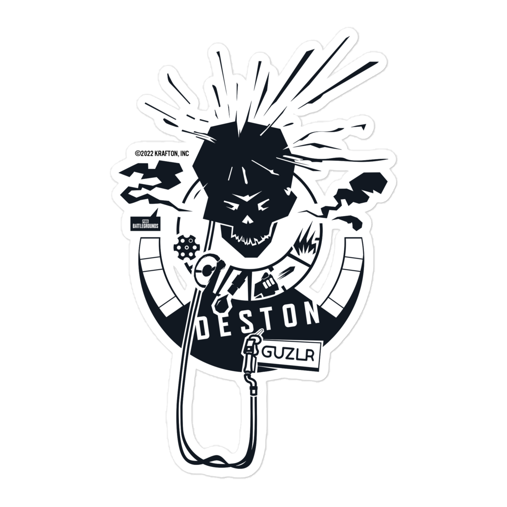 Deston Skull Station Sticker