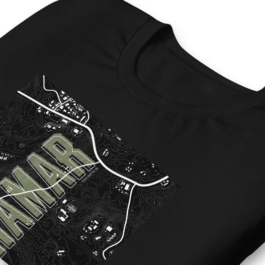 Miramar Map Unisex T-Shirt-2