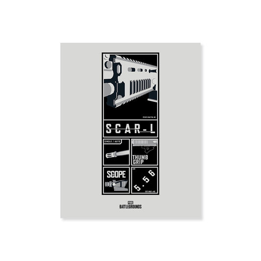 Wave 3-SCAR L Sequence Premium Matte Paper Poster-0