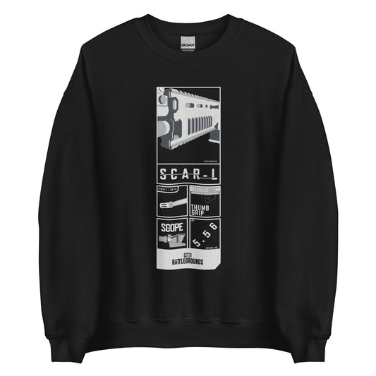 Wave 3-SCAR L Sequence Fleece Crewneck Sweatshirt