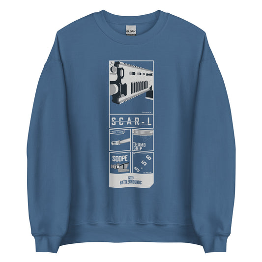 Wave 3-SCAR L Sequence Fleece Crewneck Sweatshirt