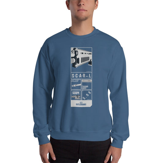 Wave 3-SCAR L Sequence Fleece Crewneck Sweatshirt-1