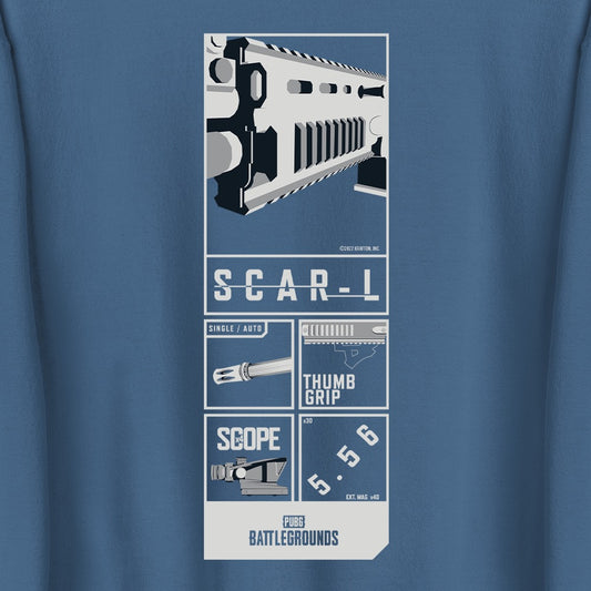 Wave 3-SCAR L Sequence Fleece Crewneck Sweatshirt-3