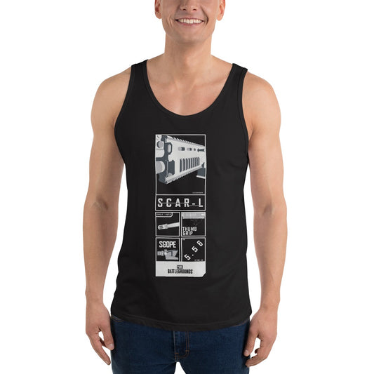 Wave 3-SCAR L Sequence Unisex Tank Top-1