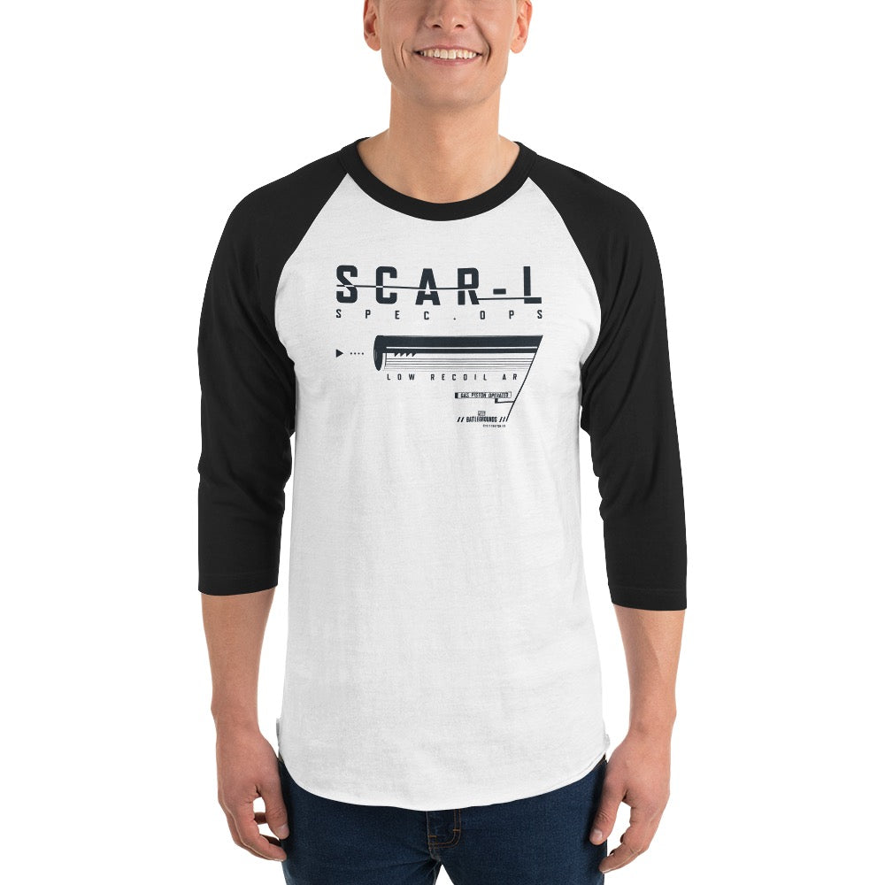 Wave 3-SCAR L Spec Ops Unisex 3/4 Sleeve Raglan Shirt