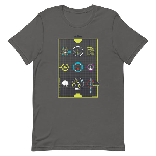 Vikendi Space Sketch Multicolor T-Shirt-0