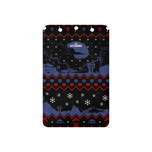 PUBG Ugly Christmas Sherpa Blanket-0