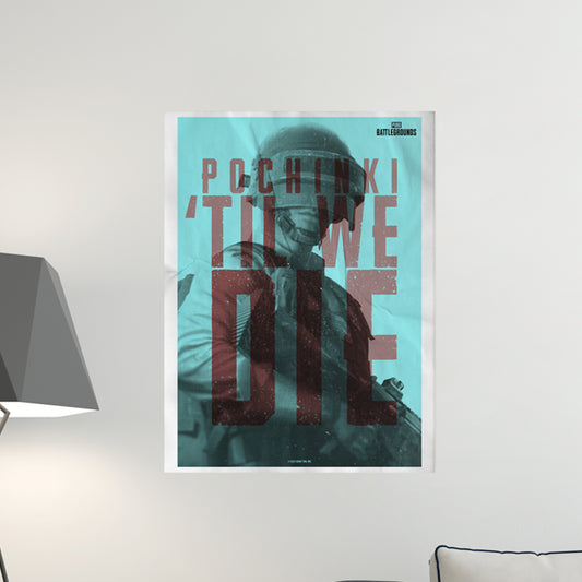 PUBG Til We Die Premium Poster-2